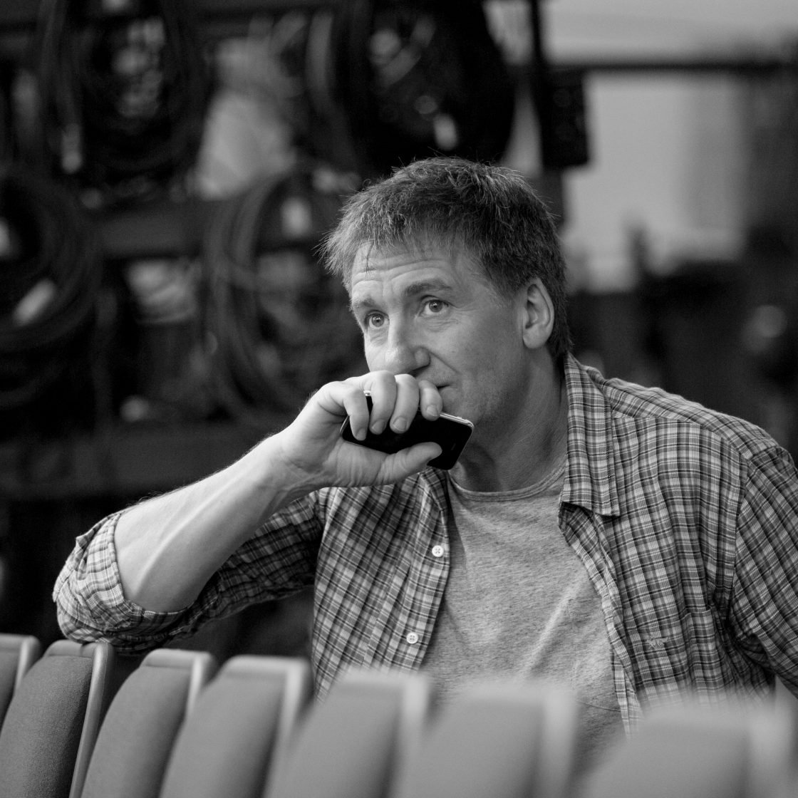 Fenton in rehearsals Fenton